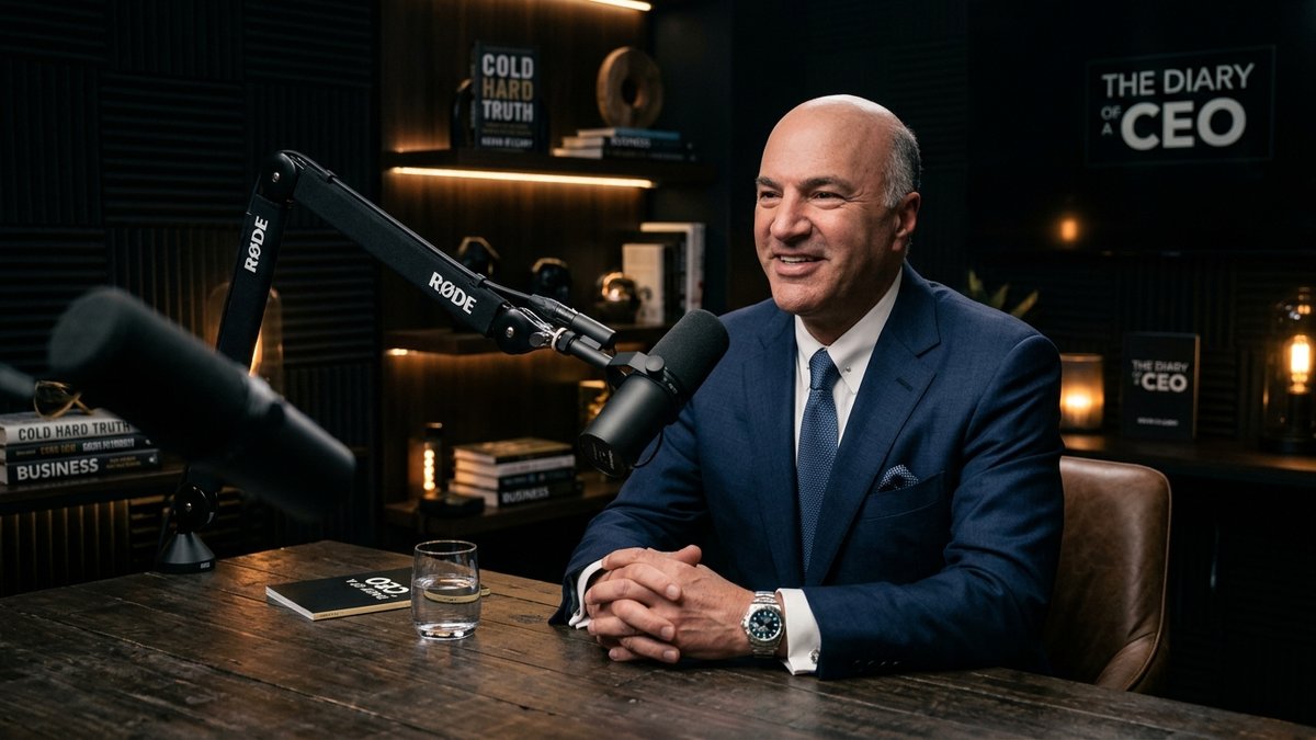 Kevin O'Leary chia sẻ 6 bài học quản trị và tư duy lãnh đạo trên The Diary of a CEO