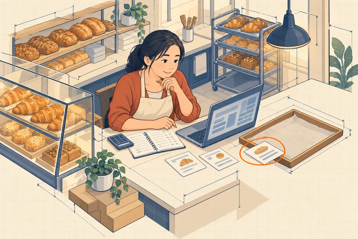Chị Lan tự tính tay ba đơn ở ngưỡng bằng máy tính bỏ túi và khoanh đơn rỗng bất thường